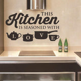 Kitchen Dining Room Creative Living Room Wall Sticker - Nioor