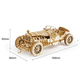 Car 3D Wooden Puzzle Game Assembly Racing Children's Toys - Nioor