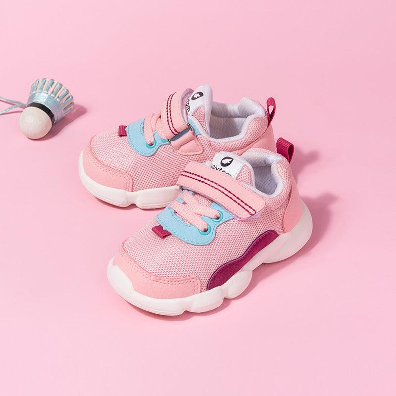 Sports Shoes Baby Toddler Shoes Soft-soled Non-slip Men And Women Korean Baby Functional Shoes - Nioor