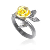 Fashion Ring Engagement Ring Flower - Nioor