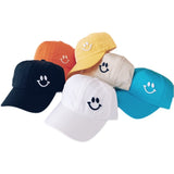 Children's Baseball Cap Smiley Face Wild Cartoon Embroidery