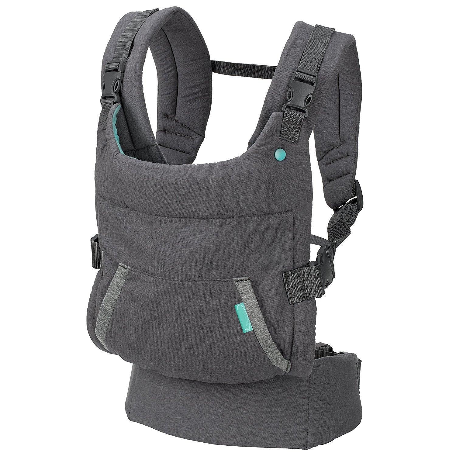 Baby Carrier 4-in-1 Double-shoulder Baby Carrier Carrier Carrying Bag, Suitable for Four Seasons, Saliva Towel - Nioor