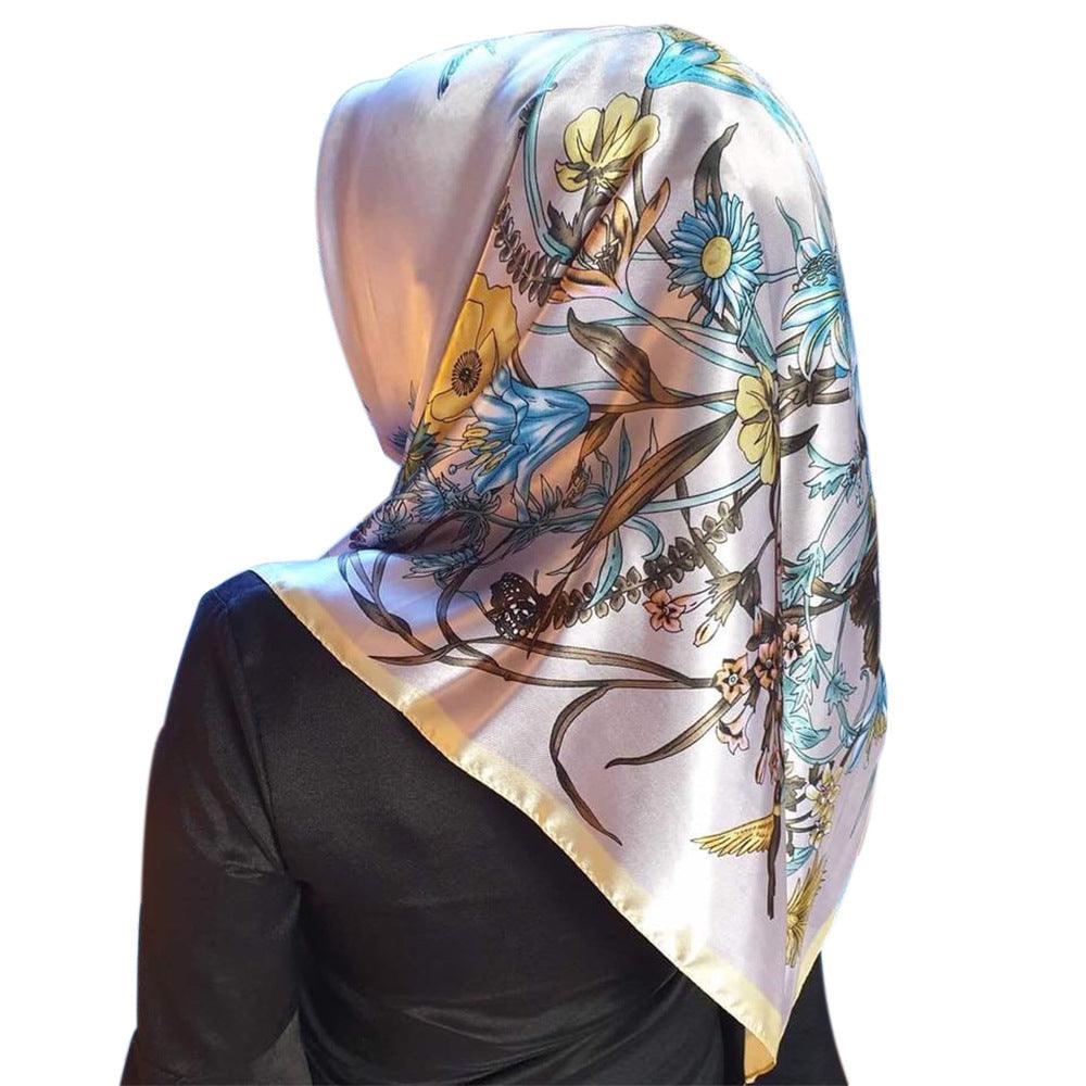 Fashion Simulation Silk Scarf Activity Gift Scarf - Nioor