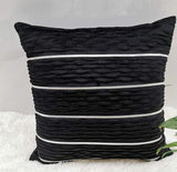 Simple Luxury Striped Velvet Pillow Cover Pillow Cushion Cover Pillow Case Covers for Sofa Flannel Velvet Sofa Cushion Cover - Nioor