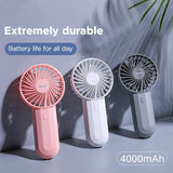 Ji Le Tang Jr-Cy287 Strong Wind Double Blade Series Handheld Fan Fan Fan Student Portable Fan - Nioor