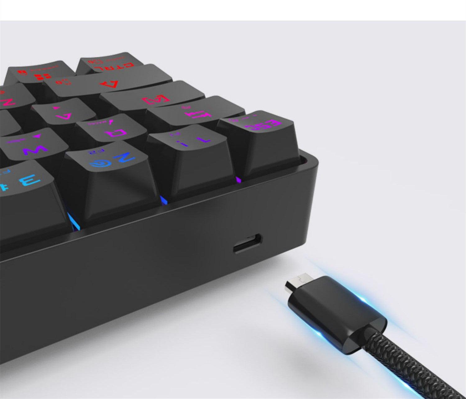 Wireless Bluetooth Mechanical Keyboard Charging Dual-mode Keyboard - Nioor