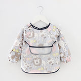 Waterproof Long-Sleeved Anti-Wear Baby Eating Clothes