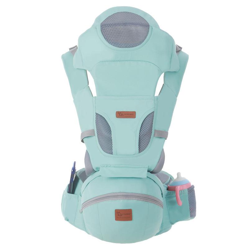 Ergonomic Baby Carrier 0-48M Baby Hipseat Carrier Front Facing Ergonomic Kangaroo Baby Wrap Sling for Baby Travel - Nioor