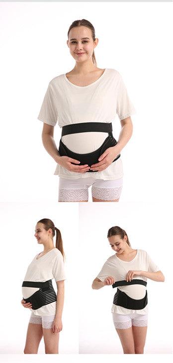 Pregnant Women'S Belly Support Belt During Delivery Period Lumbar Support Breathable Adjustable Third Trimester Protective Belt - Nioor