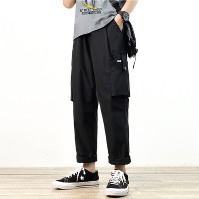 Korean Style Trendy Handsome Straight Slacks