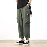 Korean Style Trendy Handsome Straight Slacks