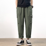 Korean Style Trendy Handsome Straight Slacks