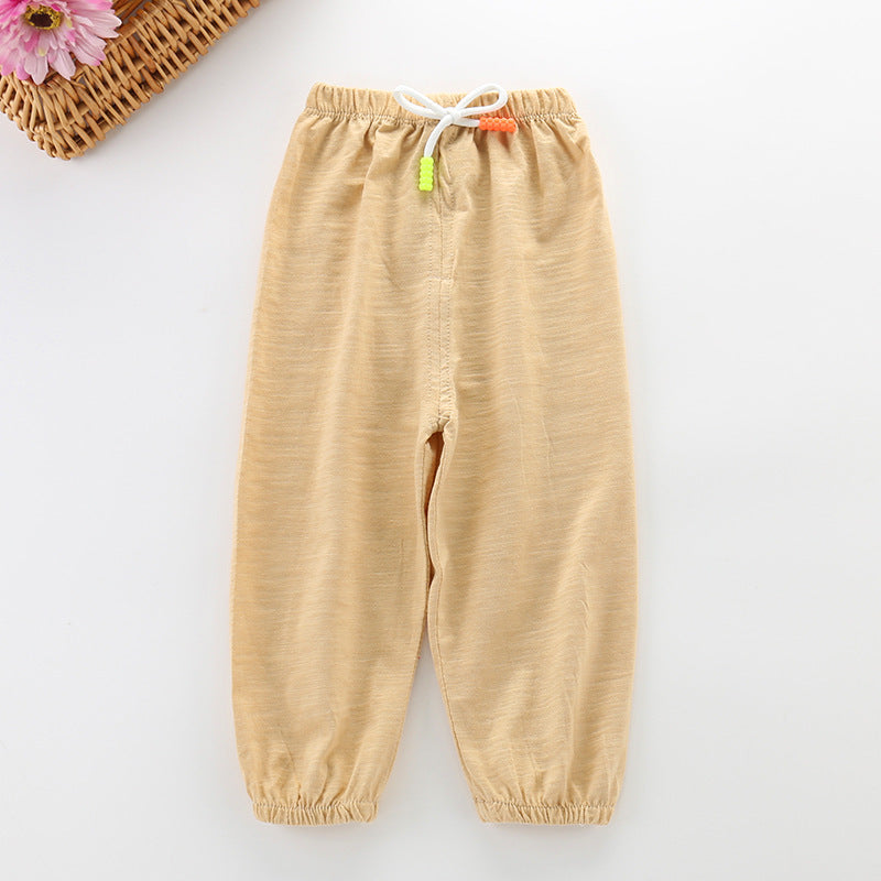 Spring And Summer New Children'S Mosquito Pants, Boys And Girls, Infants, Korean Version Of Bloomers, Thin Loose Trousers