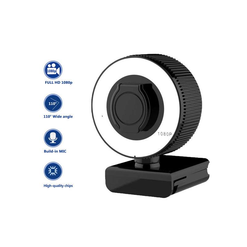 new arrivals Streaming Camera webcam microphone web cam 1080p 2K Autofocus HD Webcam with webcam cover - Nioor