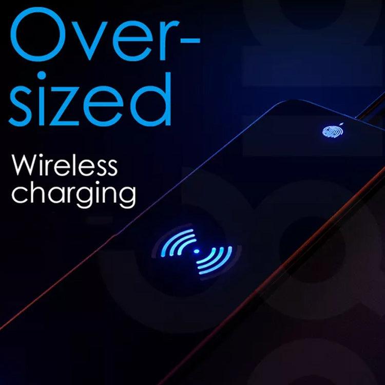 Wireless Charging Mouse Pad 10W Fast Charging Colorful Luminous Mouse Pad Super Large Gaming Mouse Pad - Nioor