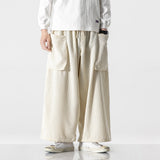 Men's Corduroy Straight Wide Leg Loose Pants