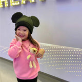 Children's Clothing Korean Girl Cartoon Bear Thickening