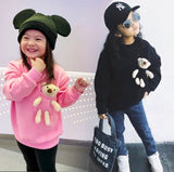 Children's Clothing Korean Girl Cartoon Bear Thickening