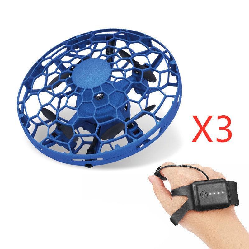 Flying Helicopter Mini Drone UFO RC Drone Infraed Induction - Nioor