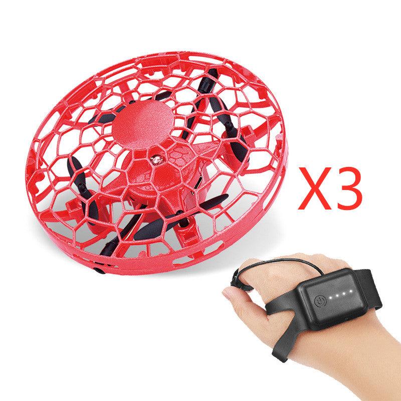 Flying Helicopter Mini Drone UFO RC Drone Infraed Induction - Nioor