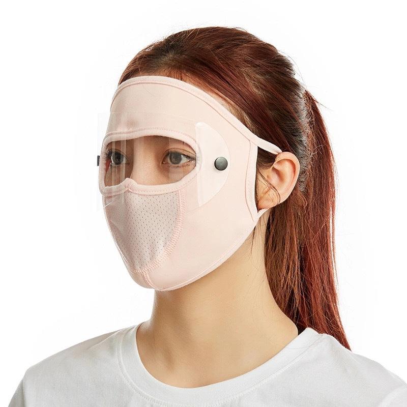 Summer New Windproof Ice Mask Eye Protection Lens Washable And Dustproof Outdoor Riding Mask Ice Mask - Nioor