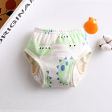 New Korean Wing Guard Baby Gauze Diaper Waterproof Diaper Cotton Diaper Pocket Baby Learning Pants Pull-Up Pants