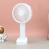 New Summer Portable Handheld Usb Charging Fan With Mobile Phone Holder Gift For Students And Children - Nioor