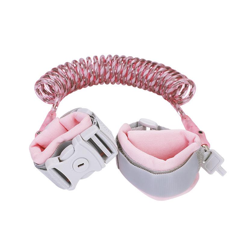 Anti Lost Wrist Link Add Key Lock Toddler Leash Baby Walker Safety Belt Wristband Walking Strap Rope Adjustable Harness - Nioor