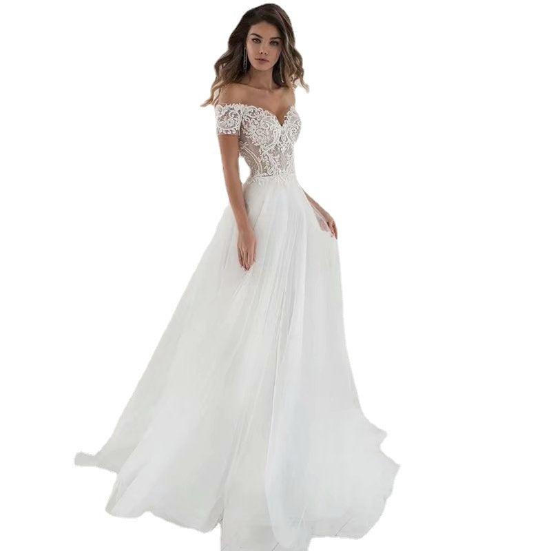 The New Lace Light Wedding Dress Is Elegant, Simple And Thin - Nioor