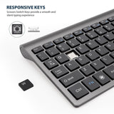 Wireless Keyboard Usb Mini Silent Laptop Ultra-Thin Keyboard - Nioor