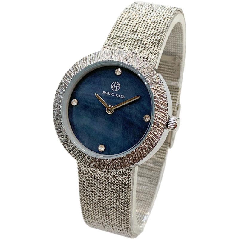 Fashionable And Trendy Mid-vintage Style Ladies' Steel Band Watch - Nioor