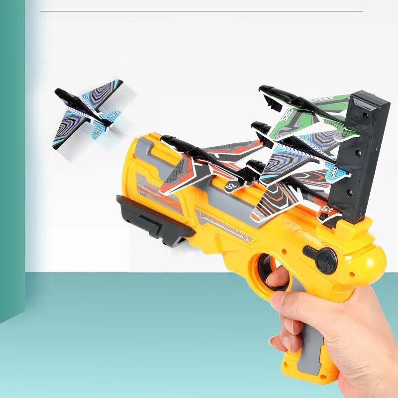 Children's Outdoor Boy Toys Hand Throwing Spin Glider Model Launcher - Nioor