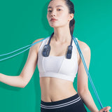 USB Electric Air Neck Fan Bladeless Hanging Neck Fan Air Cooler Outdoor Sports Rechargeable Neckband Fan