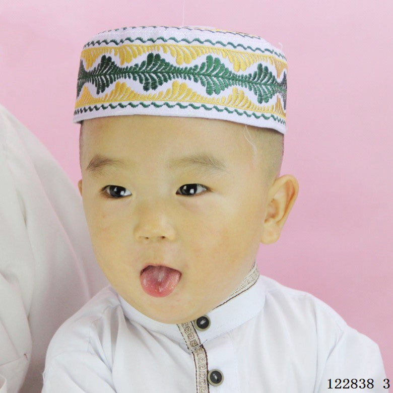 Muslim Embroidered Hat For Boys Of Hui Nationality