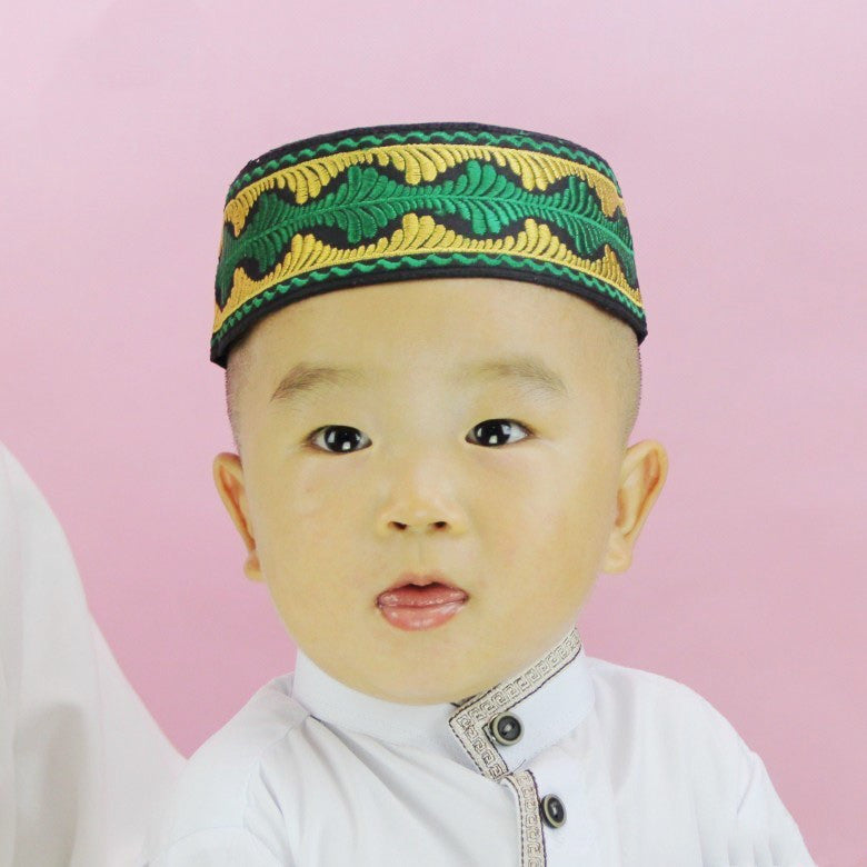 Muslim Embroidered Hat For Boys Of Hui Nationality