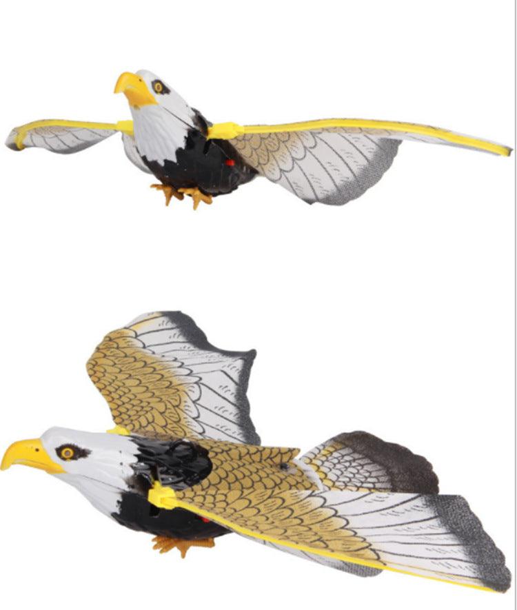 Simulation Bird Cat Interactive Pet Toys Hanging Eagle Flying Teasering Play Kitten Dog Toys Animals Cat Accessories Supplies - Nioor