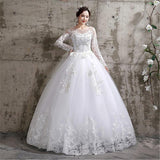 Wedding Dress Bridal Sleeves Wedding Wedding Dress Was Thin And Thin - Nioor