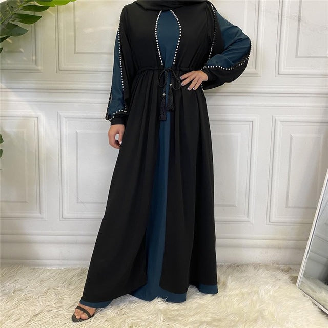 Latest High Quality Dress For Muslim Women Robe Femme Hiver