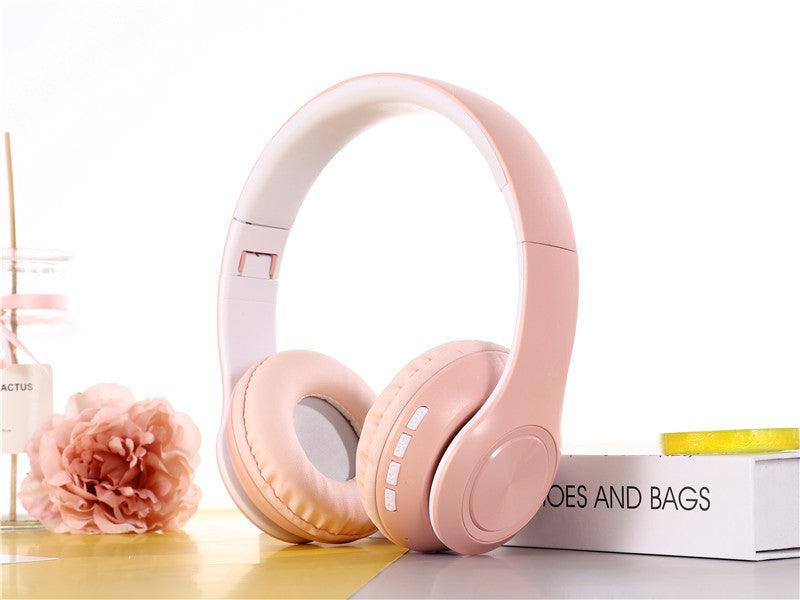 HIFI Wireless Headphones Bluetooth Stereo Headset Music Headset FM SD Card Sport Headphone With Mic For PC - Nioor