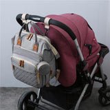 New Mommy Backpack Can Hang Baby Stroller Baby Bag Folding Crib Mommy Bag - Nioor