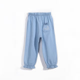 Girls' Denim Anti-mosquito Trousers With Feet