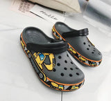 Children's Shoes Pattern Cartoon Fun College Hole Shoes Beach Shoes Sandals - Nioor