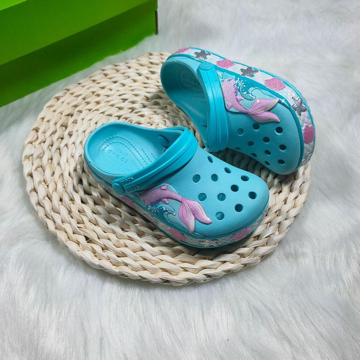 Children's Shoes Pattern Cartoon Fun College Hole Shoes Beach Shoes Sandals - Nioor