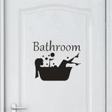 New English Wall Stickers Bathroom - Nioor