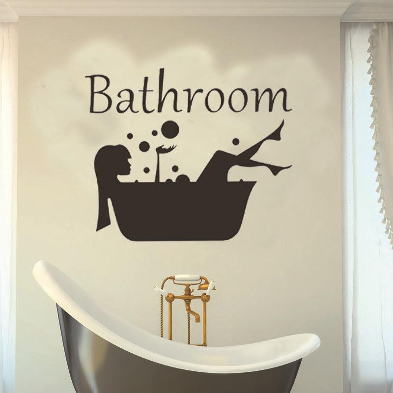 New English Wall Stickers Bathroom - Nioor