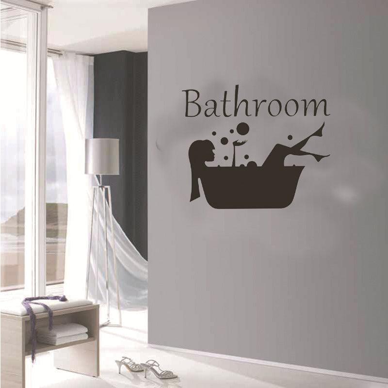 New English Wall Stickers Bathroom - Nioor