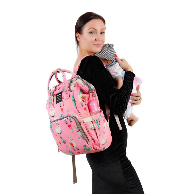 Baby Stroller Bag, Mummy Bag, Multi-function Portable Backpack - Nioor