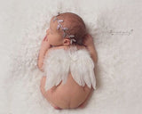 Newbornx Photography Props White Angel Wing Baby