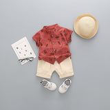 Children'S Clothing, Boys And Children'S Short-Sleeved Shorts