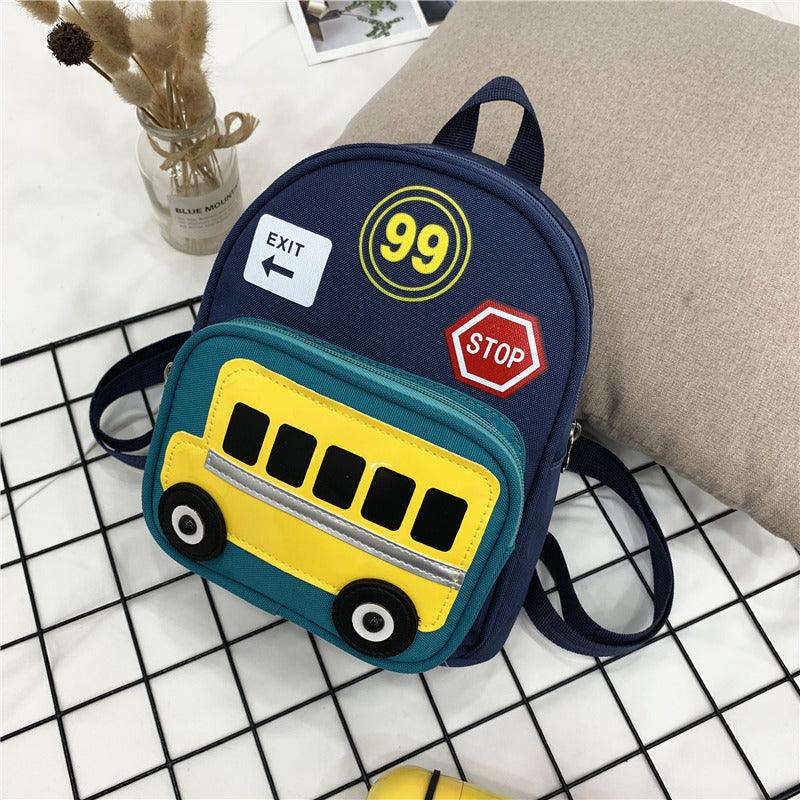 Heopono Durable Nice Little Children School Book Bag Small Boys Girls Cartoon Cute Mini Funny Back to School Backpack for Kids - Nioor